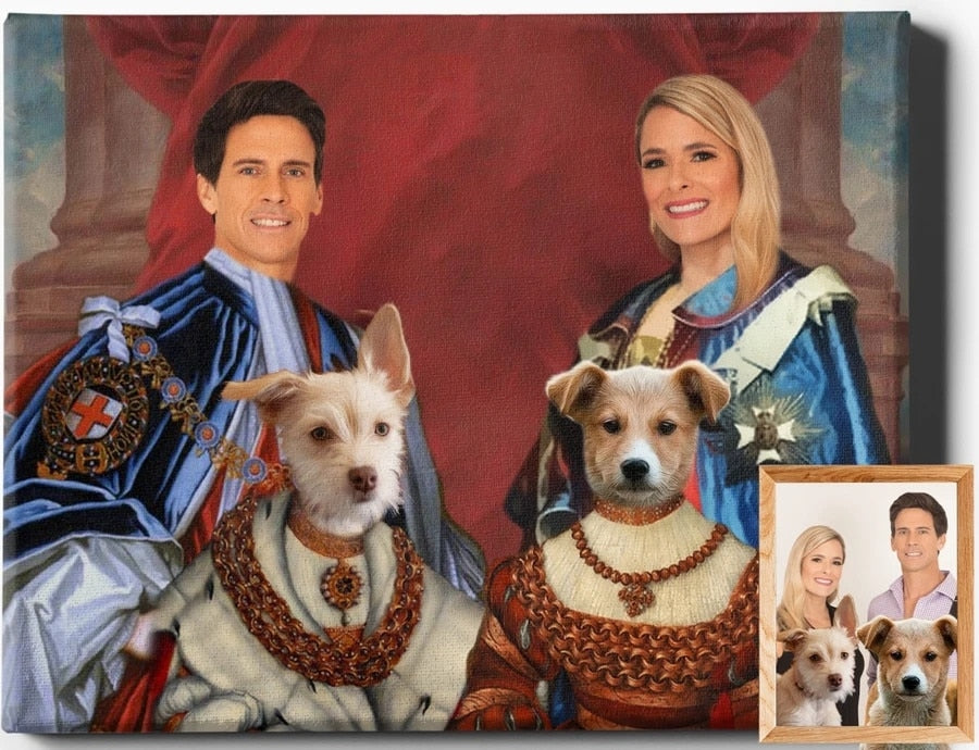 Custom Human And Pet Portrait - This is really FUN!