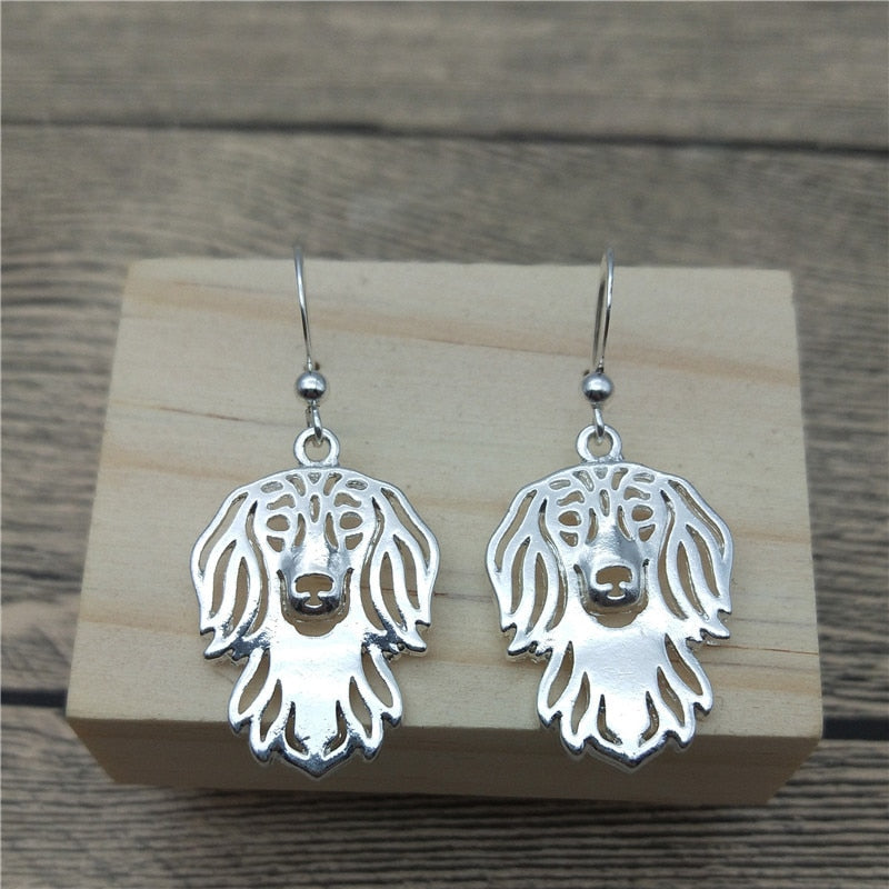 Gorgeous, Fun Doxie Earrings! Spoil your Doxie Lover!