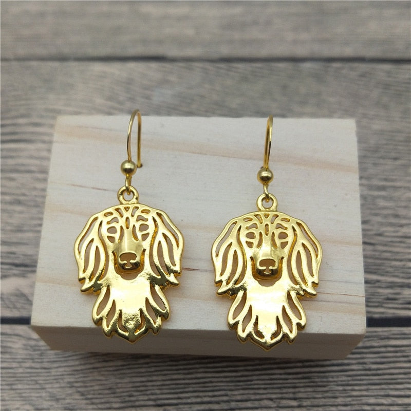 Gorgeous, Fun Doxie Earrings! Spoil your Doxie Lover!