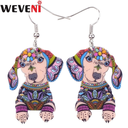 Trendy Doxie Earrings