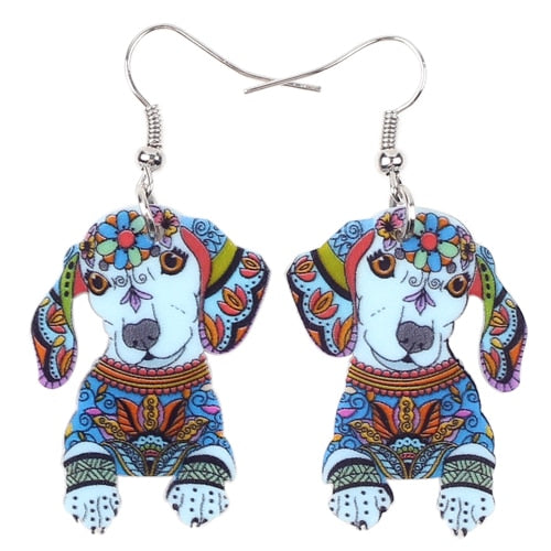 Trendy Doxie Earrings