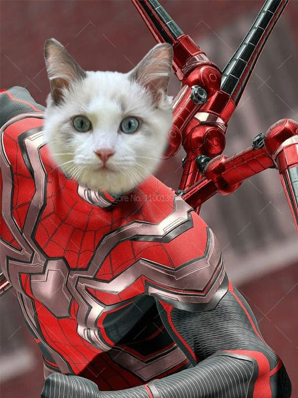 Spiderman - Ironman - Captain America = Personalized with Your Pet's photo!!!
Unbelievable and Unique!!!