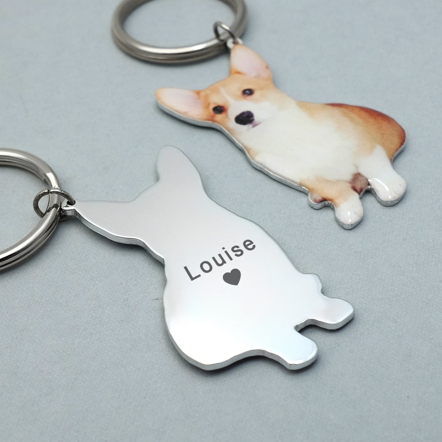 Personalized Pet Photo Keychain!