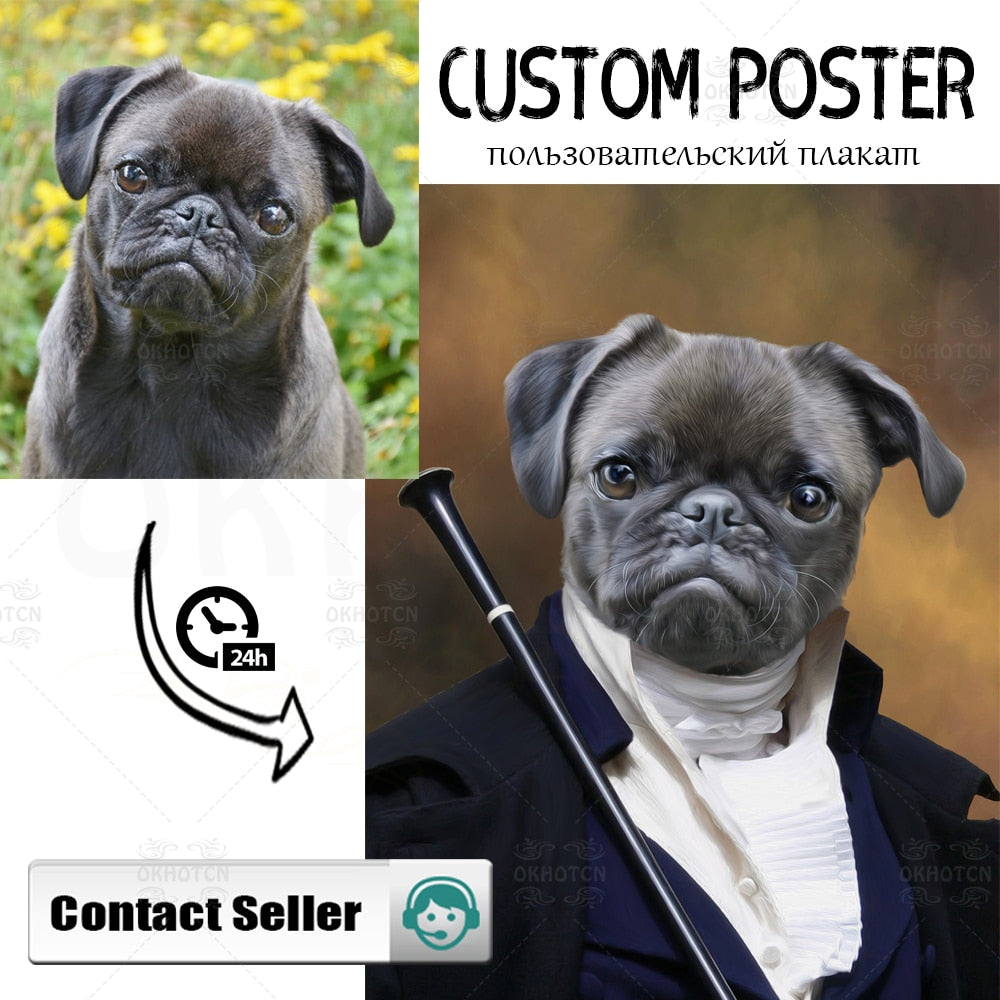 Custom Portraits - See your Pet in all their Glory!!