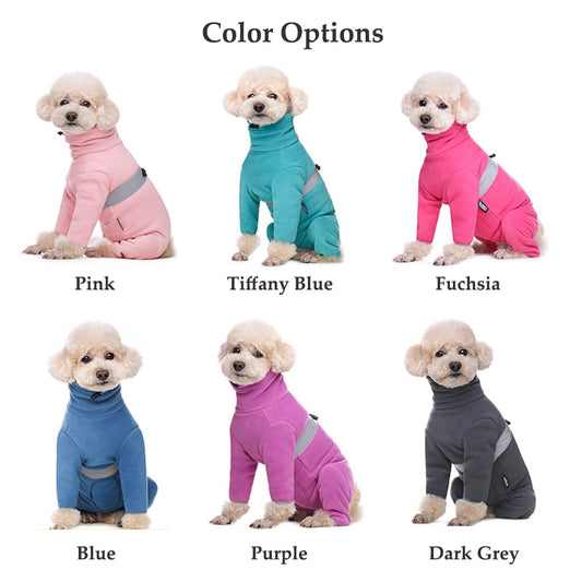 Warm Fleece Pet Onesies