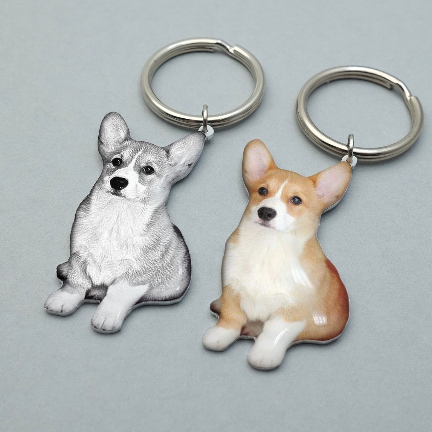 Personalized Pet Photo Keychain!